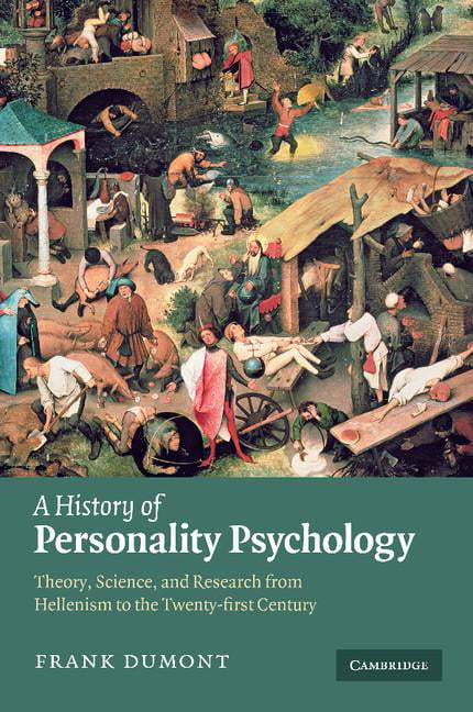 A History of Personality Psychology Dumont Paperback Cambridge University Press