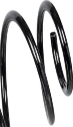 FEBI BILSTEIN 46970 Suspension Spring Rear 404mm Length Fits Renault Laguna
