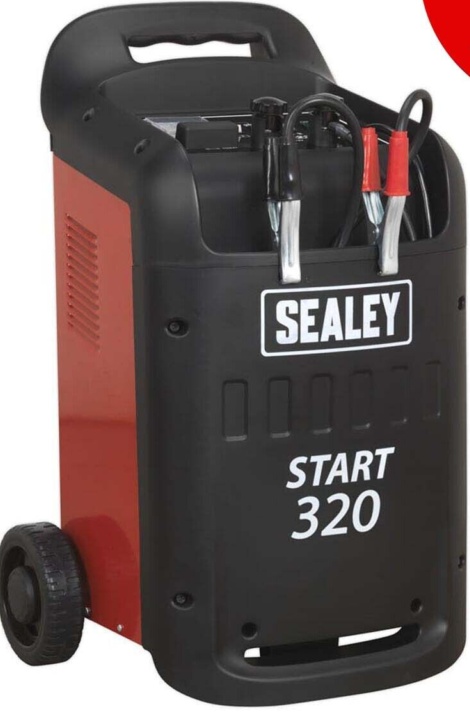 Sealey START320 230V 12V/24V Battery Starter Charger Car Van 320/45Amp
