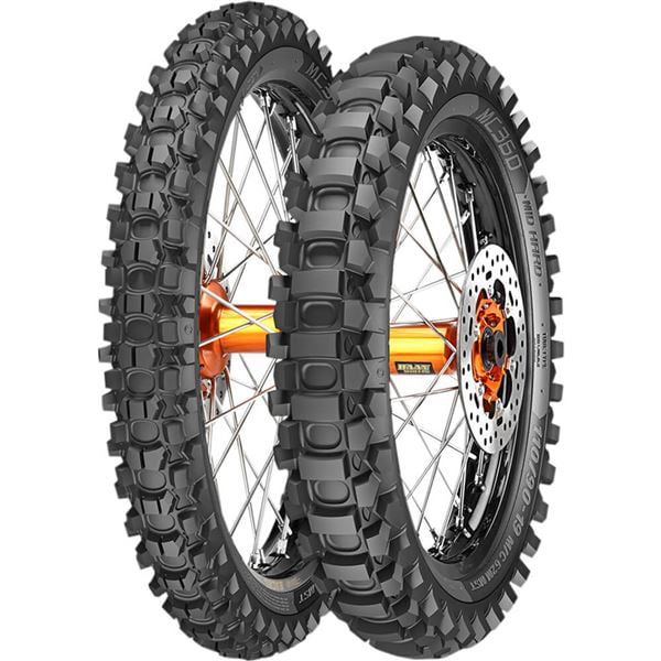 Road Legal MX Tyre Metzeler MC360 Mid Hard 90/90 -21 54M Front Suzuki - Image 4
