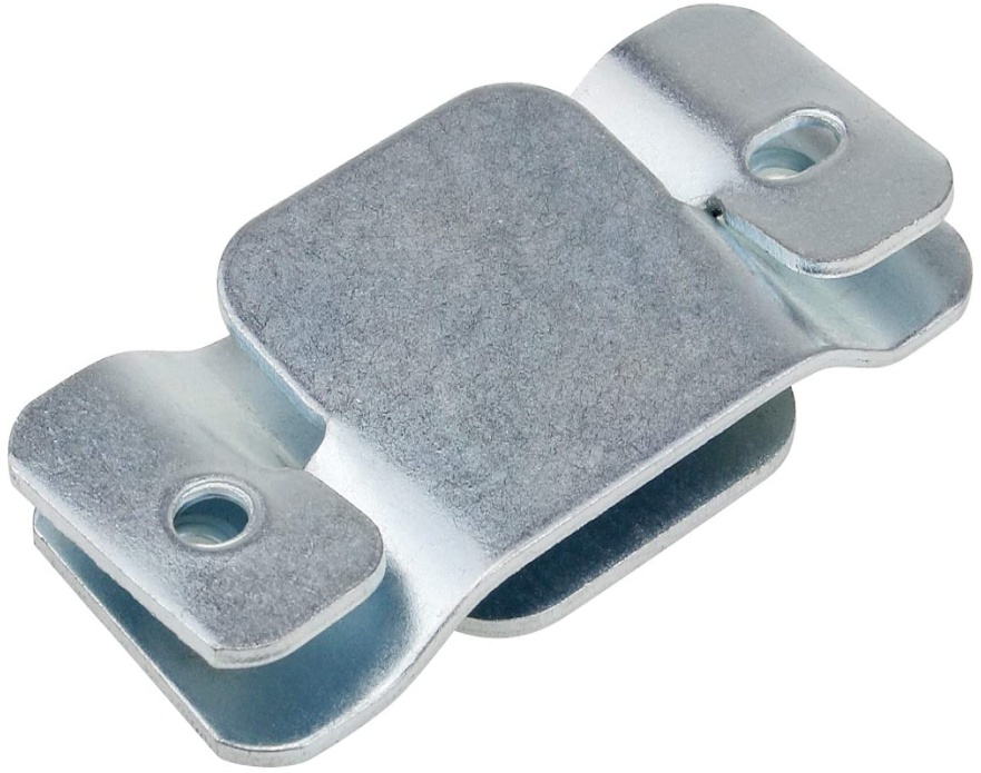 8 x Metal Sofa Connecting Brackets Interlocking Joining Clips Hidden Concealed