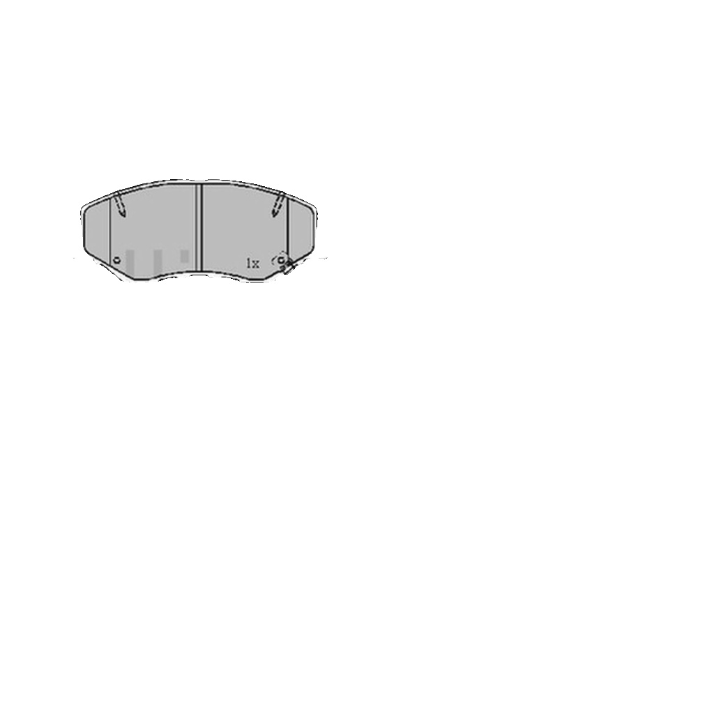 Brake Pads Set Front ADB31194 Allied Nippon 45022-S9A-A01 45022-S9A-E50