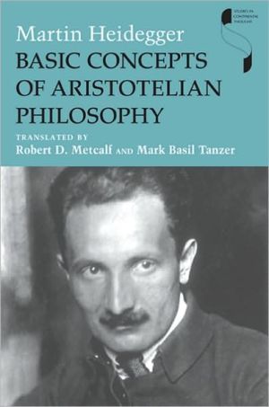 Basic Concepts of Aristotelian Philosophy by Martin Heidegger... - 9780253353498