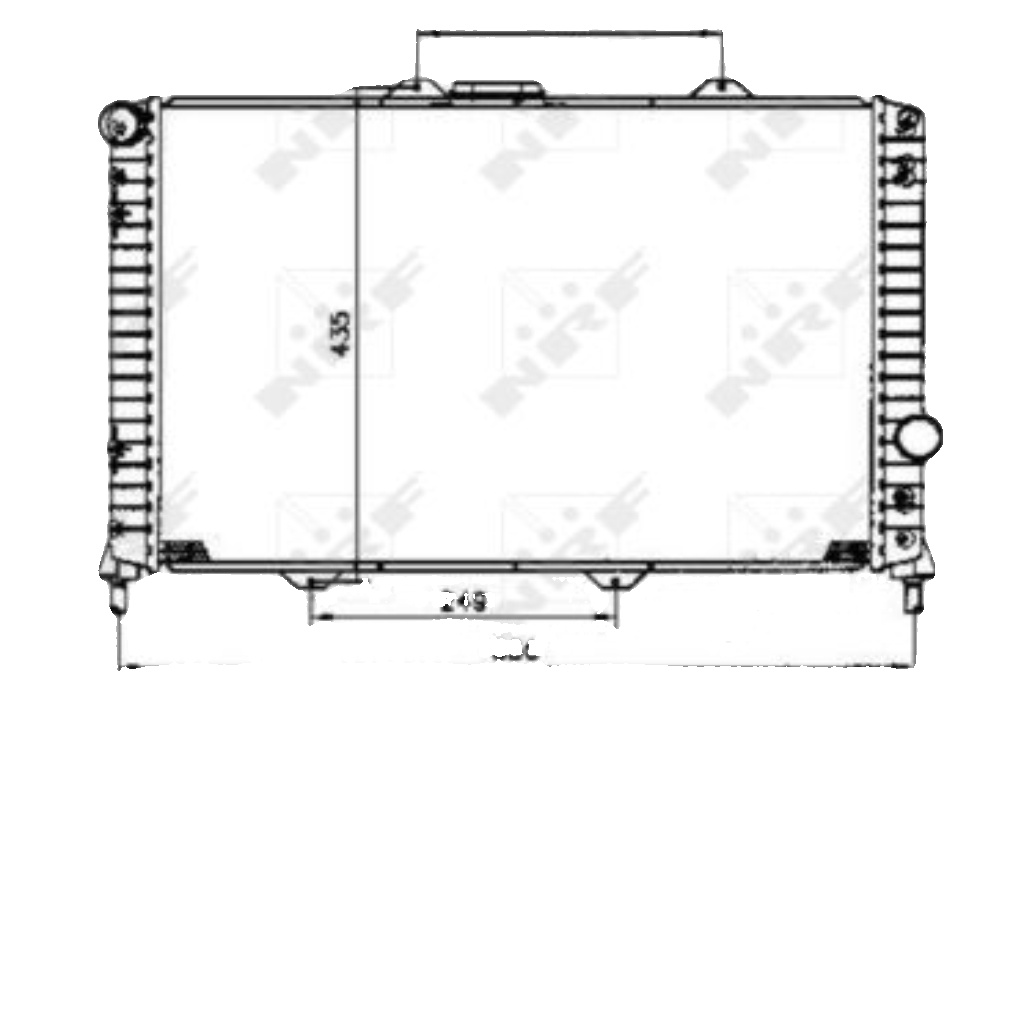 NRF Radiator 53703 1770066J00 Premium OE Quality Part