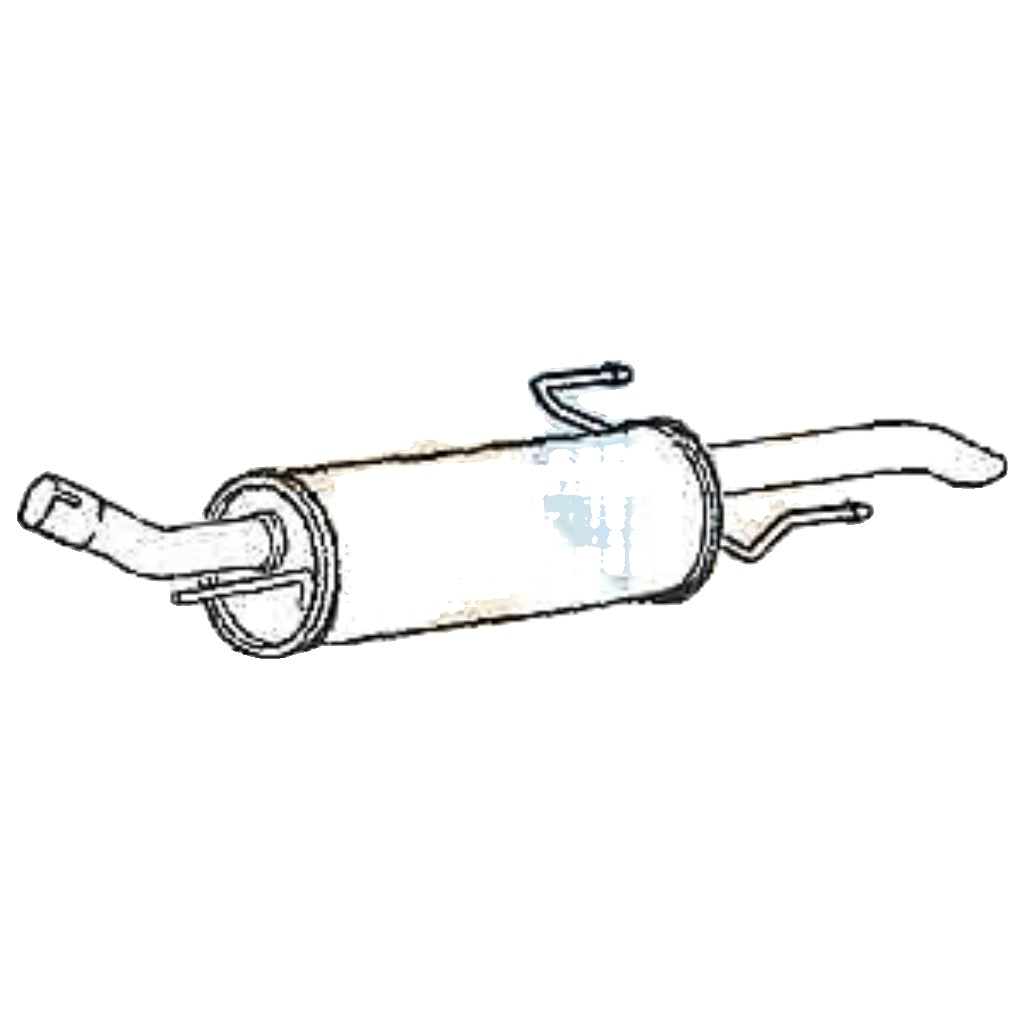 Klarius GM495A Exhaust Rear Box Astra 1.7                03-05