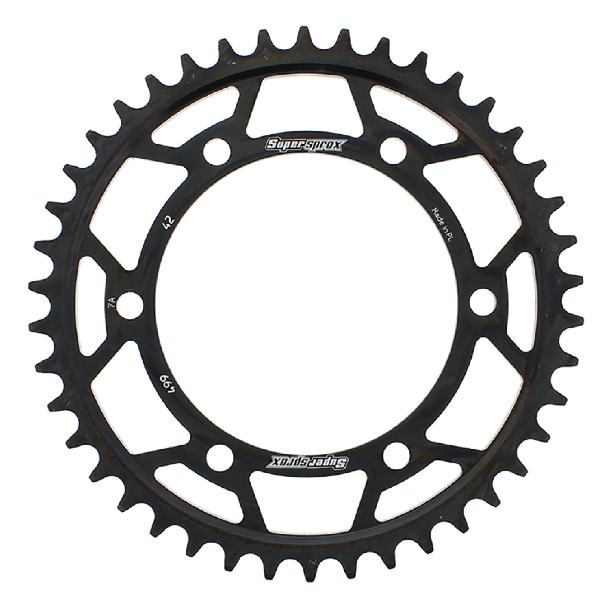 Free Shipping Supersprox Steel Crown Kawasaki-Suzuki 530 X 42 For Motorcycle