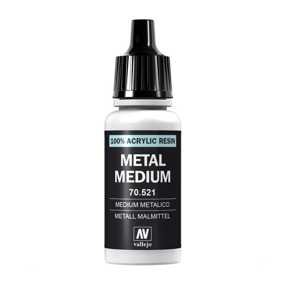Vallejo VA521 17ml - Model Color - Metallic Medium 70521 (207)