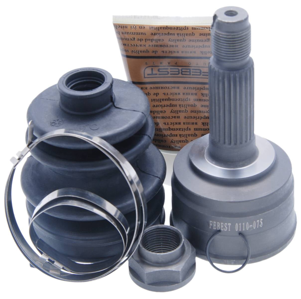 0110-075 FEBEST Joint Kit, drive shaft for TOYOTA