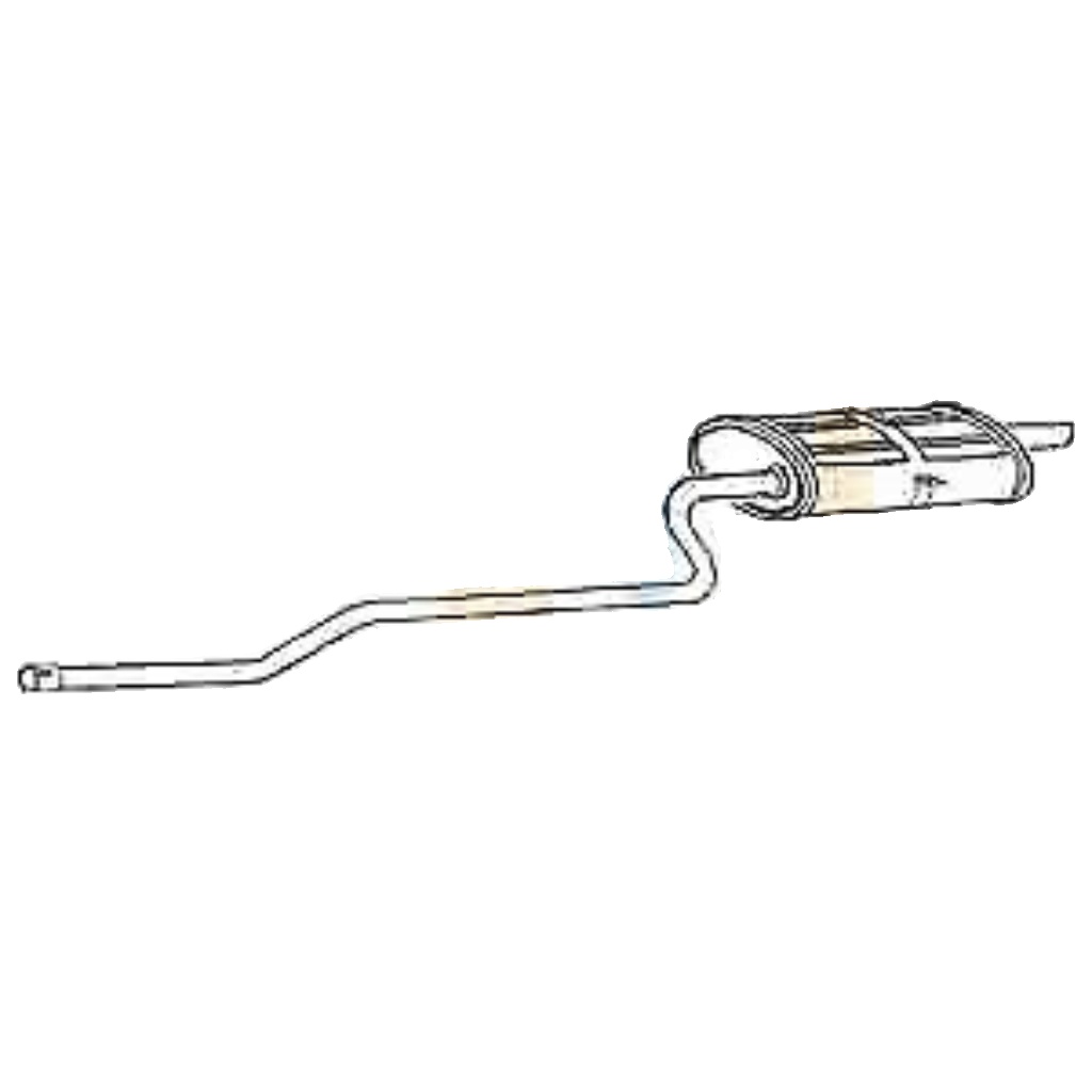 Klarius TY510L Exhaust Rear Box Corolla 1.3 97-00