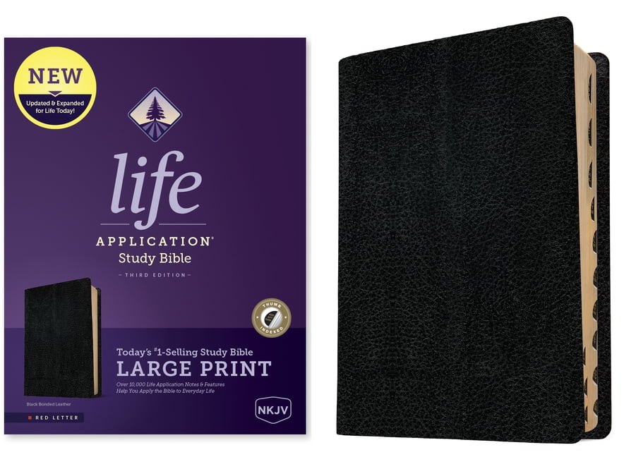 NKJV Life Application Study Bible Third Edition, Large Print ... - 9781496452108
