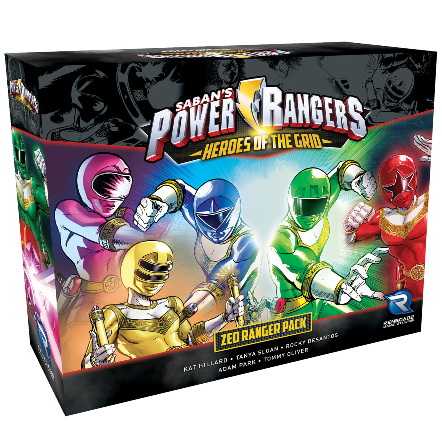 Renegade Game Studios Power Rangers: Heroes Of The Grid: Zeo Ranger Pack