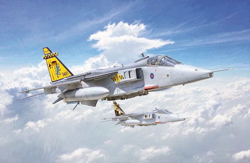 Italeri 1459 Sepecat Jaguar GR-1 /3 RAF Service 1:72 Plastic Model Aircraft Kit - Image 6