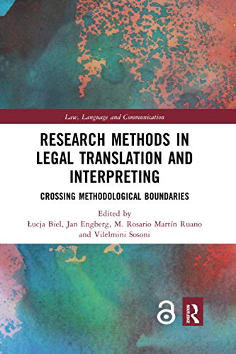 Research Methods in Legal Translation and Interpreting - 9780367730000