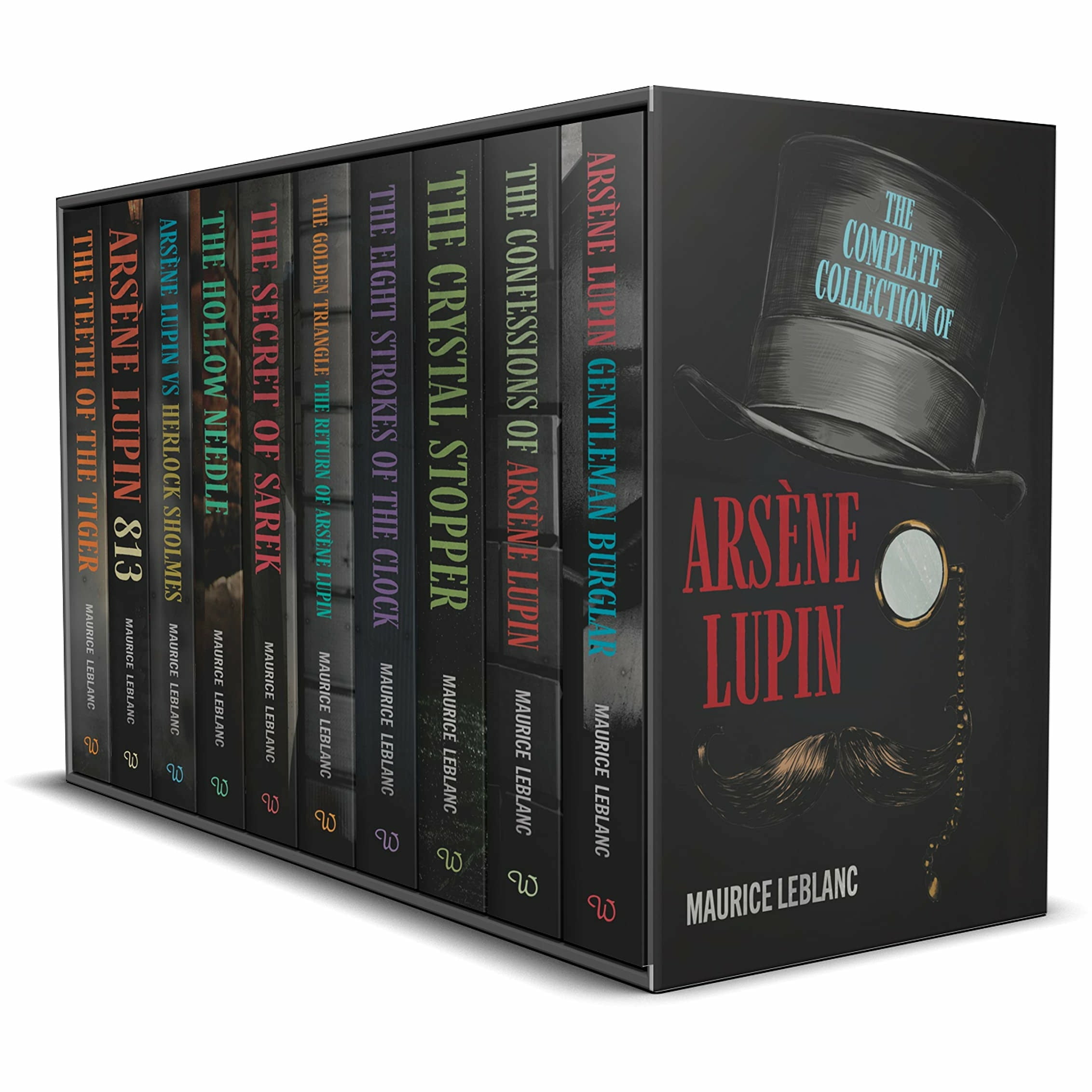 Complete Collection of Arsene Lupin Series 10 Books Box Set by Maurice Leblanc