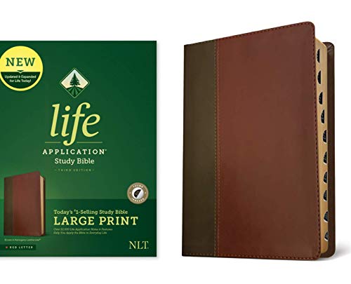 NLT Life Application Study Bible, Third Edition, Large Print ... - 9781496443861