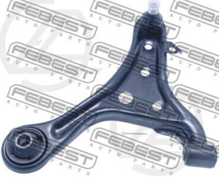 Fits FEBEST 0124-KGJ10RH FRONT LOWER RIGHT LEVER TOYOTA IQ KGJ10,NGJ1 ⭐UK Stock⭐