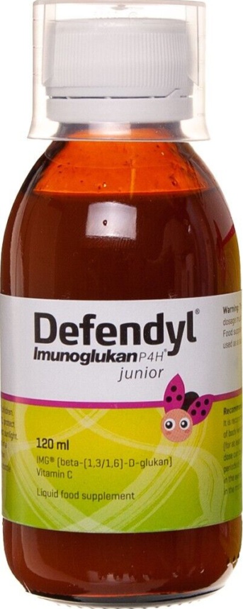 DEFENDYL IMUNOGLUKAN P4H Junior Kid 120ml Drink Immune System Fatigue Supplement