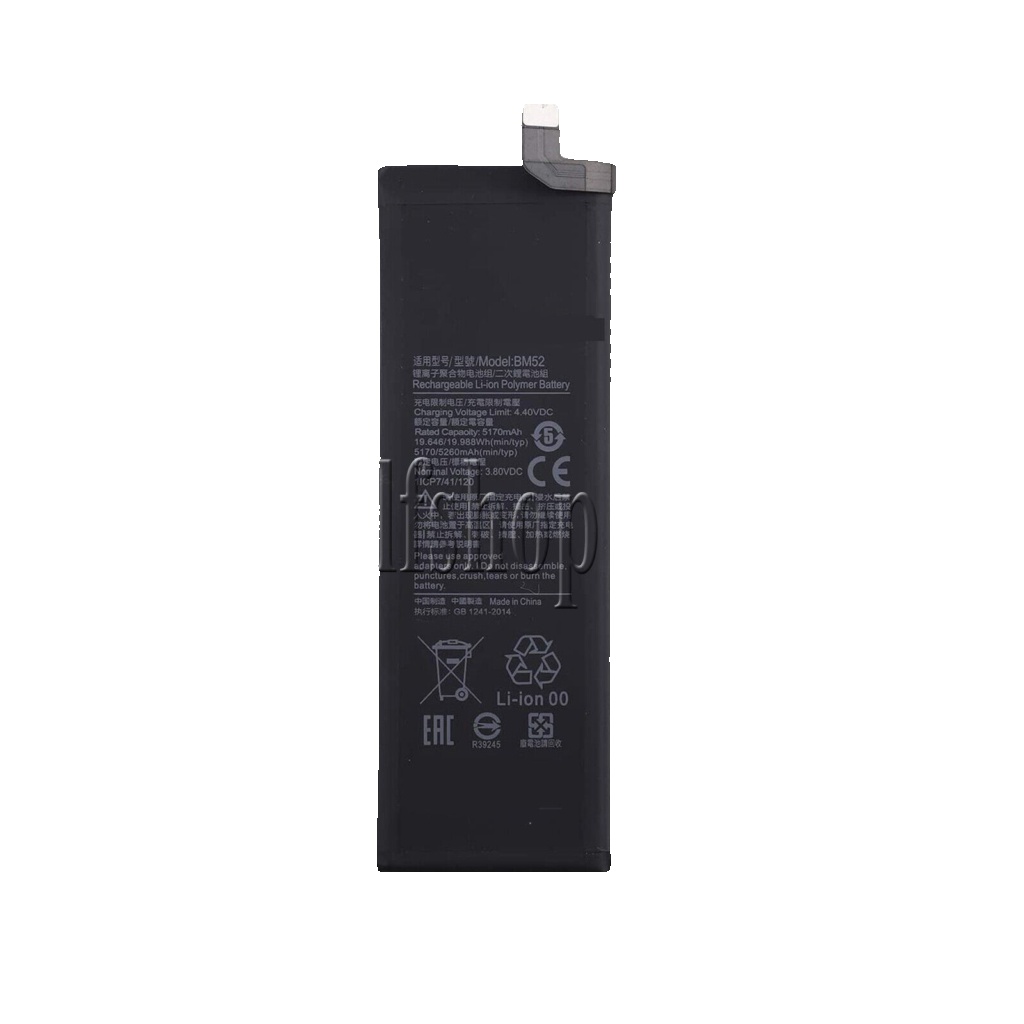 For Mi Note 10, Mi Note 10 Lite, Mi Note 10 Pro BM52 Battery - 5260mAh