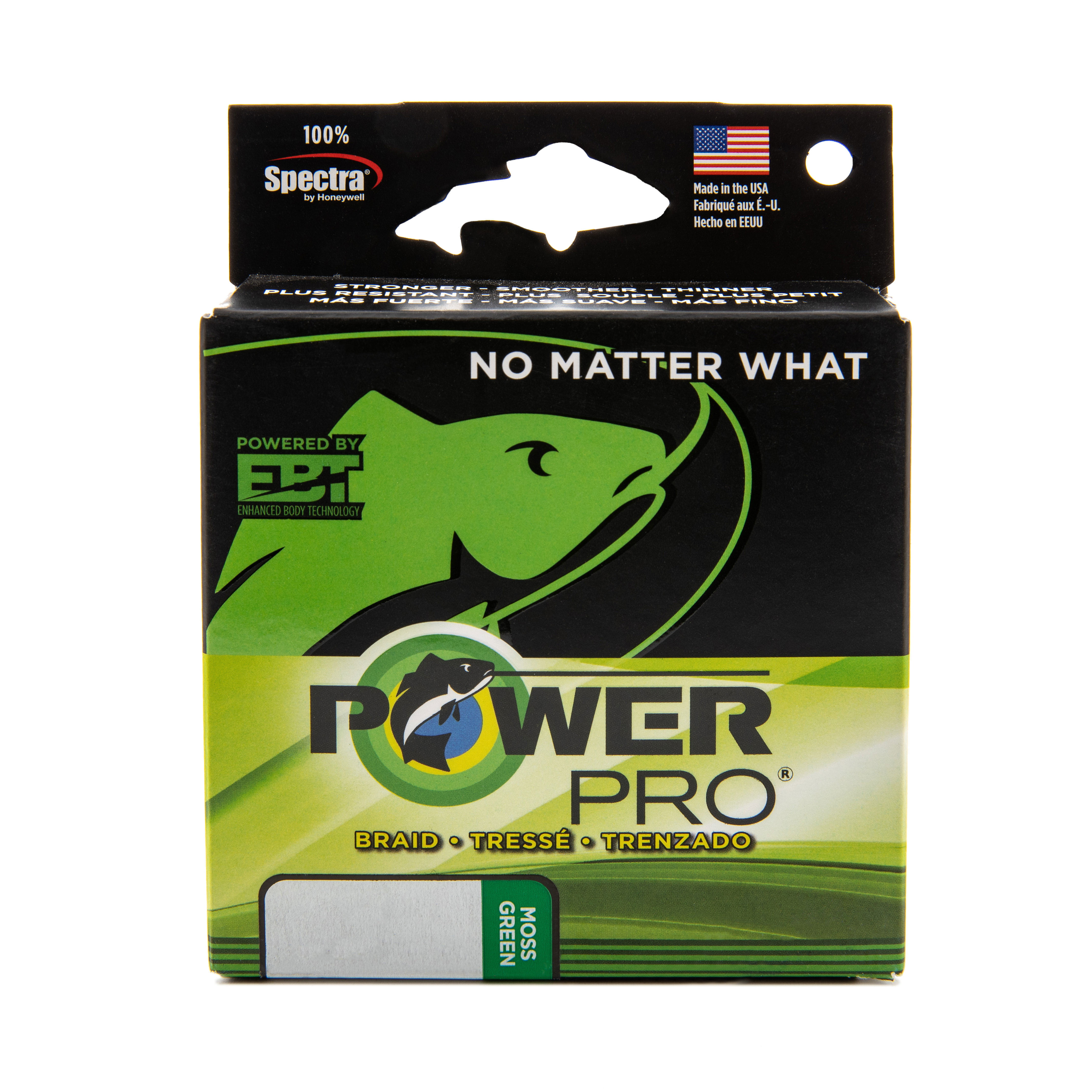 Power Pro Braided Spectra Line 40lb by 300yds Green (6486)