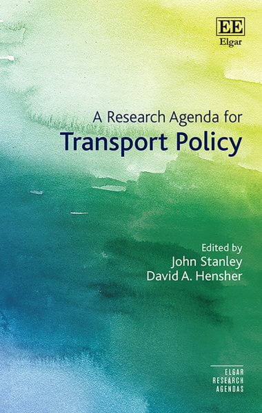 A Research Agenda for Transport Policy Stanley Hensher Hardback Edward Elgar