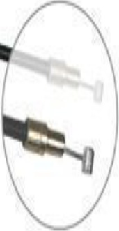 K13448 A.B.S. Cable, parking brake for CHEVROLET,DAEWOO