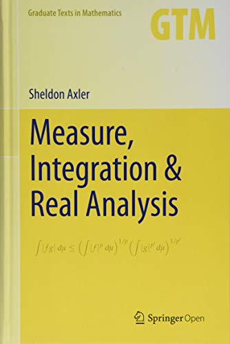 Measure, Integration & Real Analysis