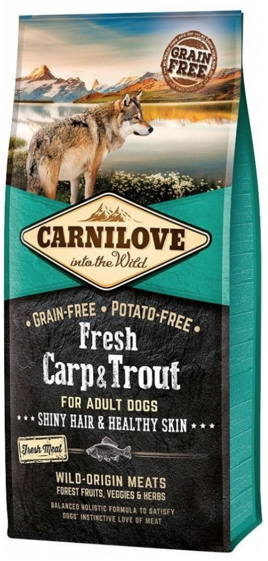 Carnilove Dog Fresh Carp & Trout Adult 12kg