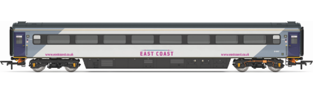 Hornby R40368 East Coast Mk3 Trailer FirstCoach 41097 - Era 10 OO Gauge