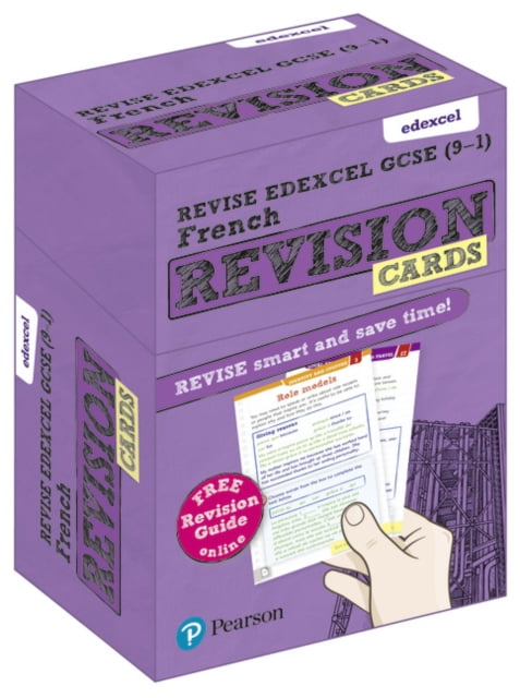Pearson REVISE Edexcel GCSE French Revision Cards - for 2025 exams
