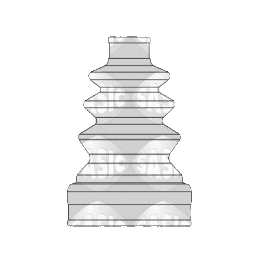 Transmission End SASIC 1906017 Bellow Set, drive shaft for OPEL