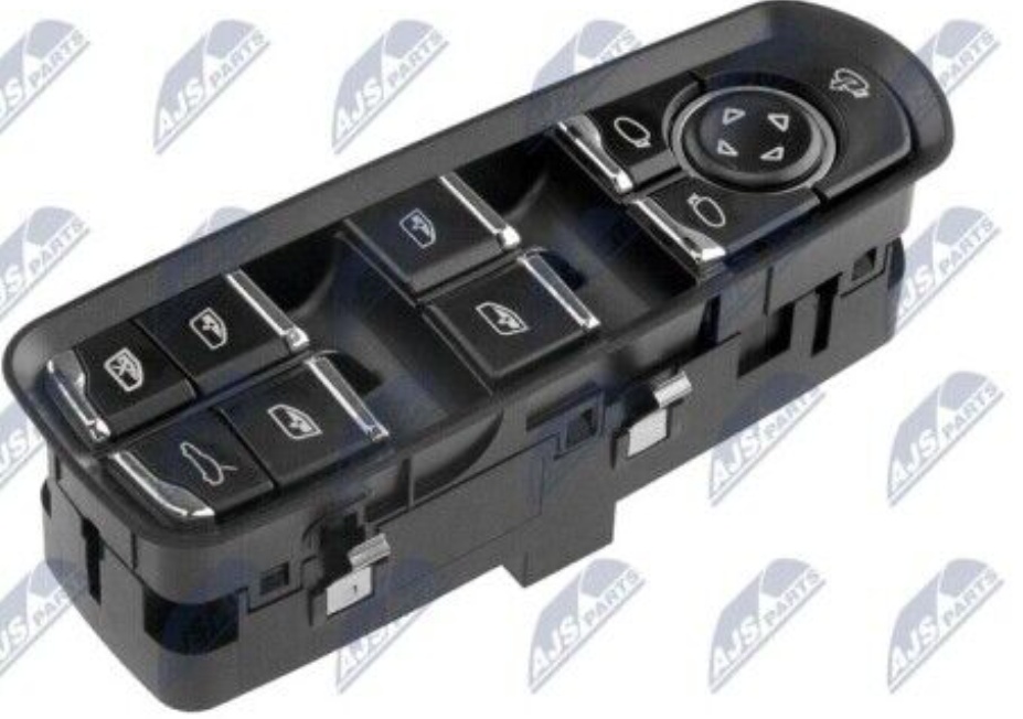 Driver side NTY OE EWS-PS-001 Switch, window regulator for PORSCHE