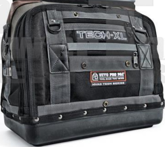 Veto Pro Pac Tech XL Technician Closed Top Hand Tool Power Tool Carry Bag Case