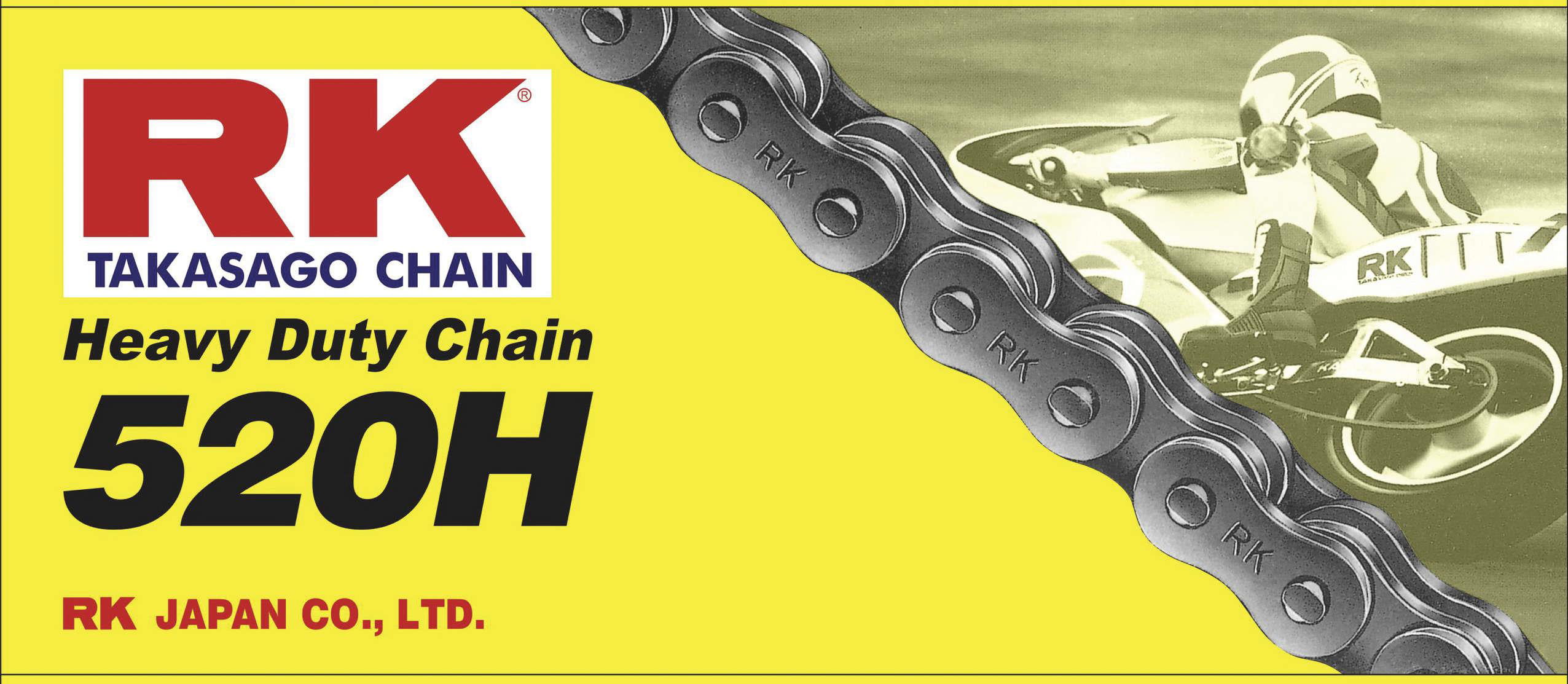 RK Chain for Honda CRF450 R 2004-2018 Black