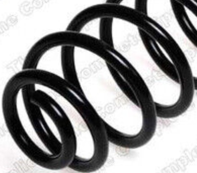 Rear LESJÖFORS 4295029 Suspension Spring for VW