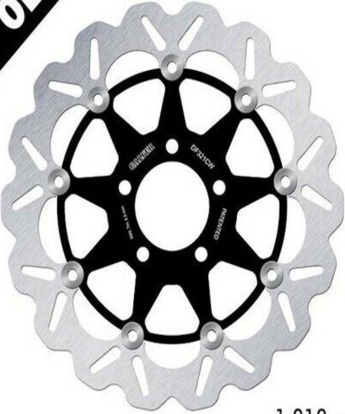 Galfer Front Brake Disc WAVE FLOATING COMPLETE 300x5mm SUZUKI GSX 750 F IZQ 1998