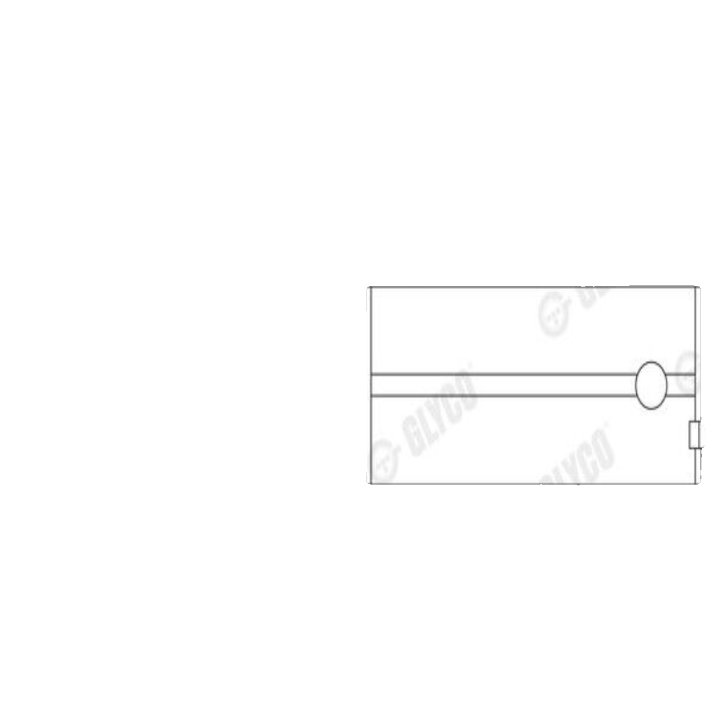 GLYCO H1057/5 STD Crankshaft Bearing for CHEVROLET,CITROËN,CITROËN (DF-PSA),DALL