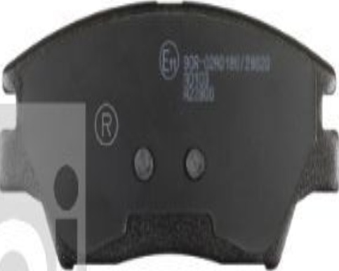 FEBI BILSTEIN BRAKE PAD SET, DISC BRAKE FRONT SSANGYONG KORANDO TIVOLI XLV