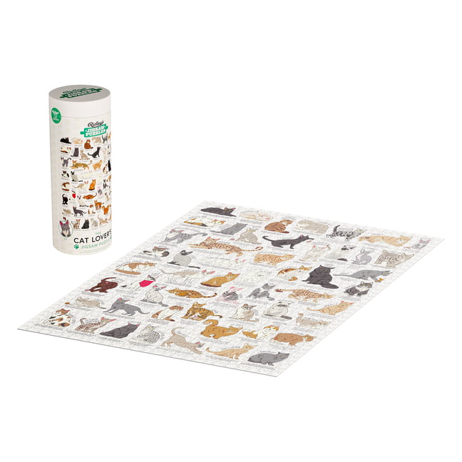 Cat Lovers 1000 Piece Jigsaw Puzzle by Ridley'S Games 5055923785751