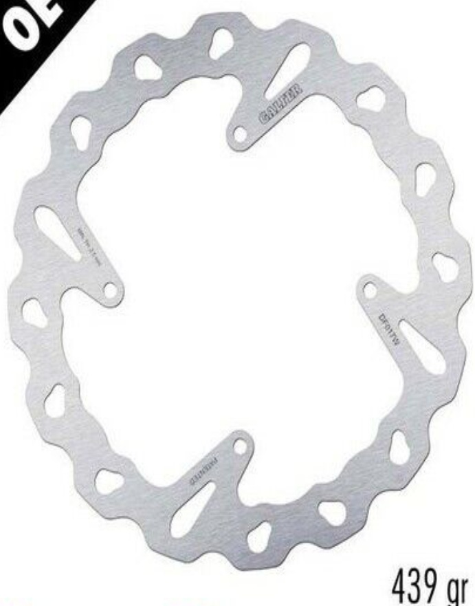 Galfer Front Brake Disc WAVE FIXED 240x3mm HONDA CR 250 ENDURO 1991