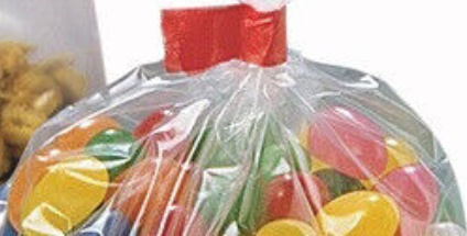 200 x Clear Polythene FOOD BAGS 6x8""(150x200mm)(100 Gauge)Poly Bag