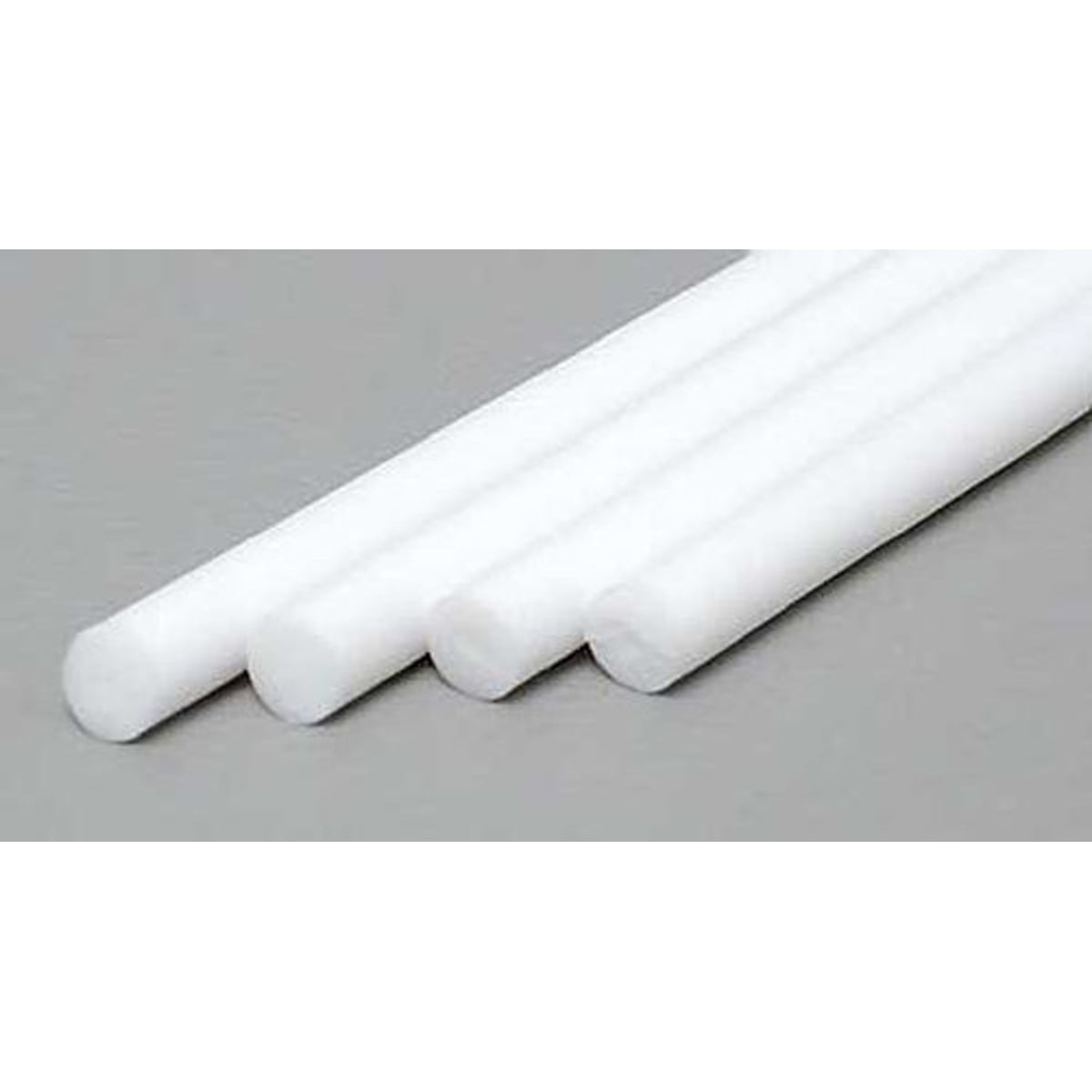 Top Evergreen Scale Models Round BAR (214), 35 CM Long, Durchm.3, 2 MM, 4 Piece