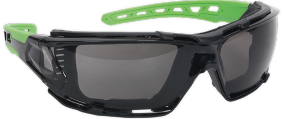 Sealey Safety Spectacles with EVA Foam Lining - Anti-Glare Lens