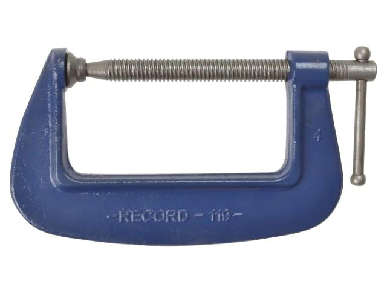 IRWIN�Record� T1193 119 Medium-Duty Forged G-Clamp 75mm (3in)