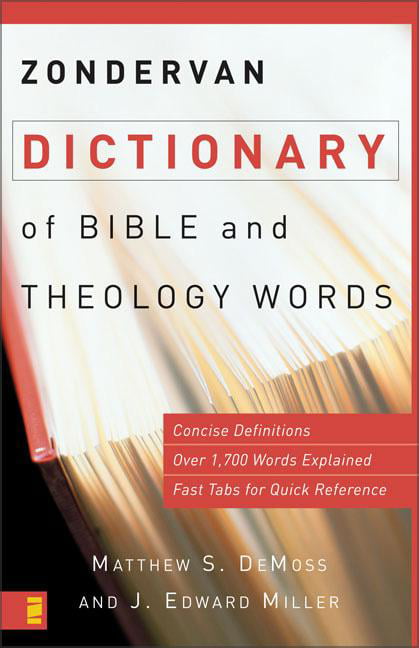 Zondervan Dictionary Of Bible And Theology Words, Paperback, Matthew DeMoss and J. Edward Miller - Image 3