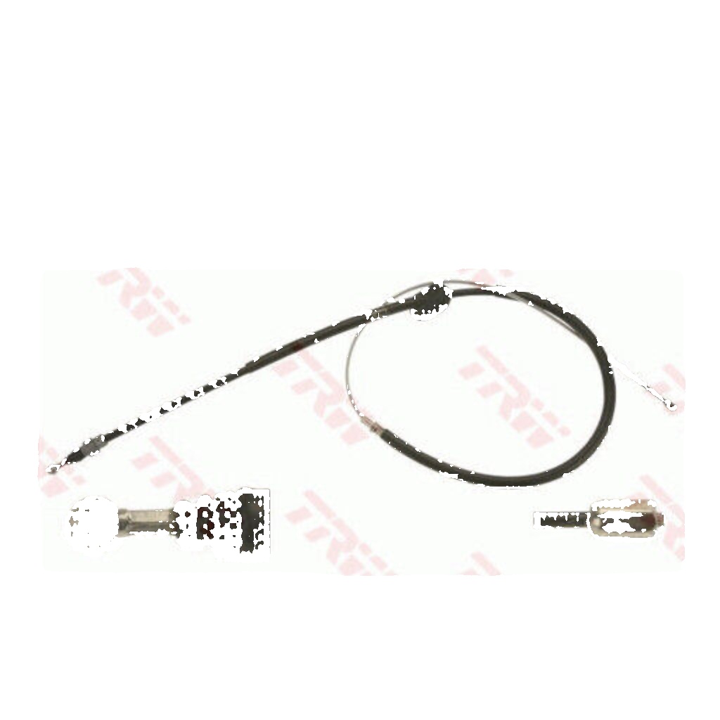 Left Rear TRW-OE GCH133 Cable Pull, parking brake for AUDI,SEAT,SKODA,VW