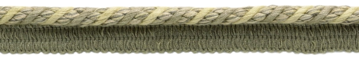 Rope Cord with Lip, Color# W126 - Beachwood Beige [Sold By The Yard]