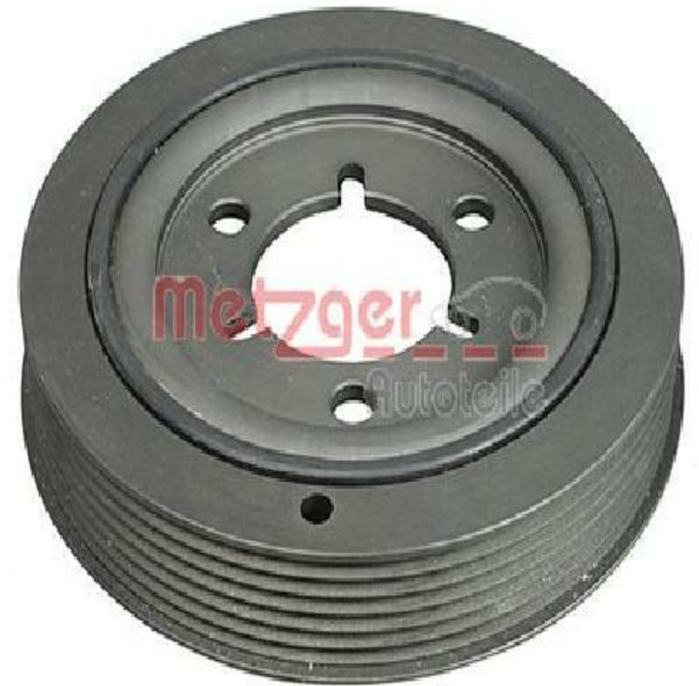 Original METZGER Crankshaft Pulley 6400017 For Citroën Fiat Peugeot
