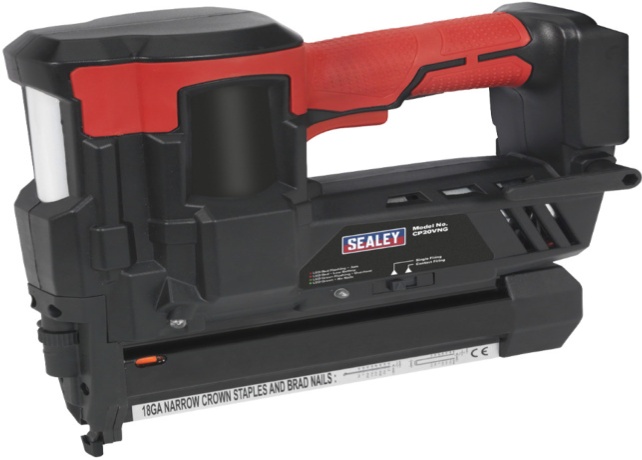 Sealey CP20VNG Cordless Nail/Staple Gun 18G 20V Lithium-ion - Body Only - Image 2