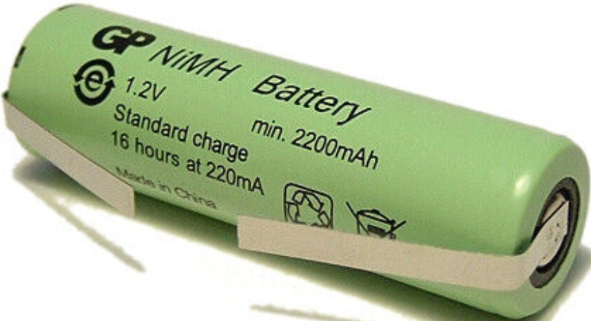 Replacement Shaver Battery for Philips Philishave Braun Trimmer 49mm x 14mm 1.2V