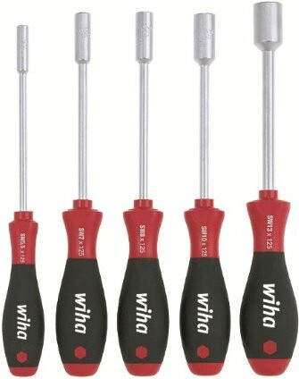 Wiha SoftFinish® Hex Nut Driver Set, 5 Piece